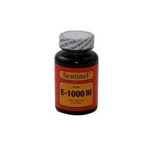 Sentinel Vit E 1000 IU 30 Softgels