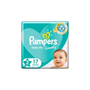 Pampers No.3 (6-10kgs) 17 pcs