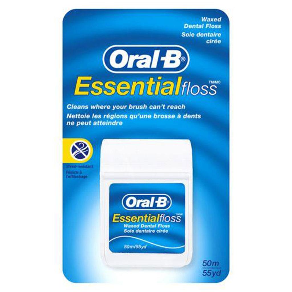 Oral-B Essential Floss Mint Waxed 50m