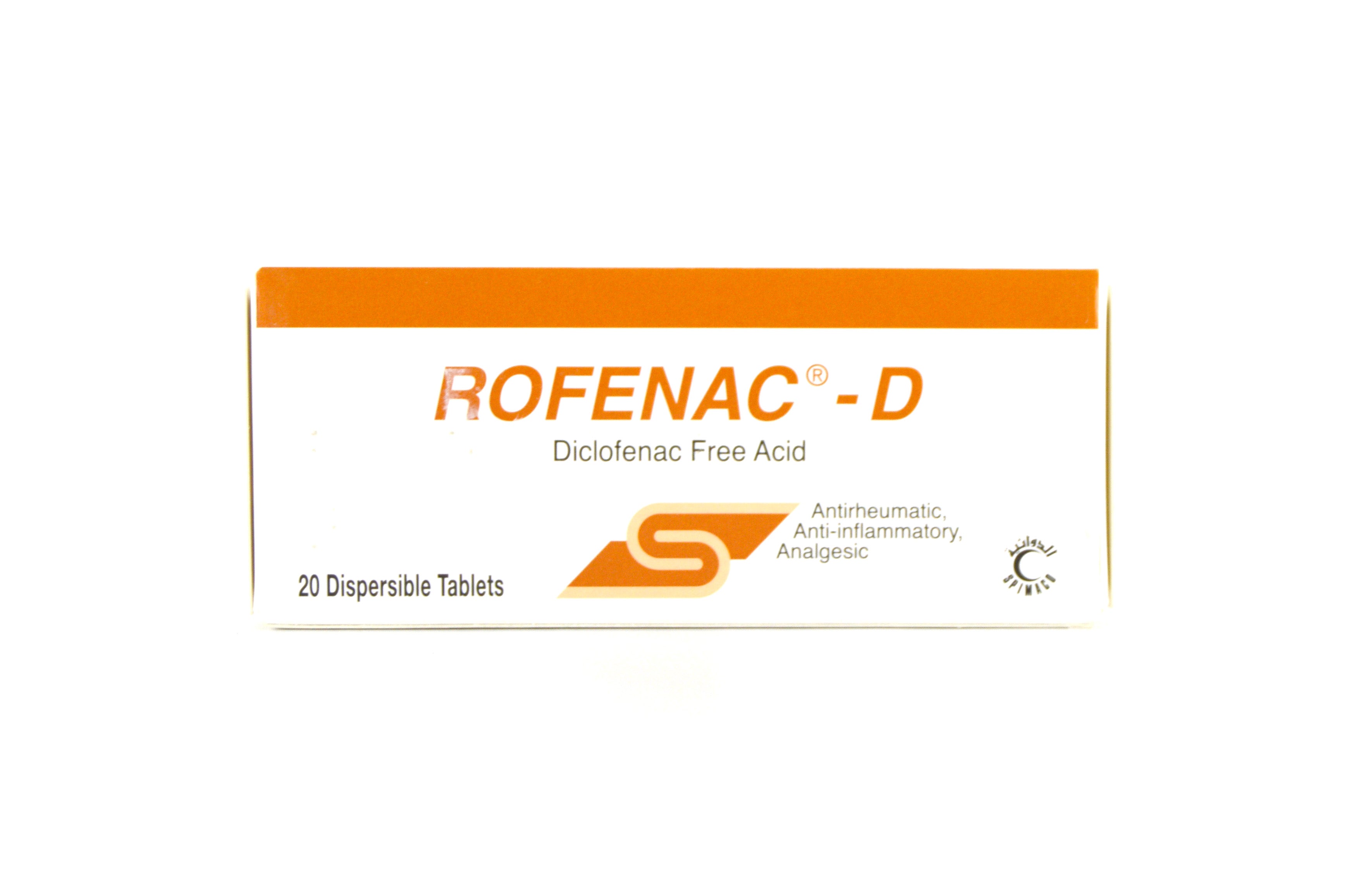 Rofenac-D 50mg 20 Dispersible Tab
