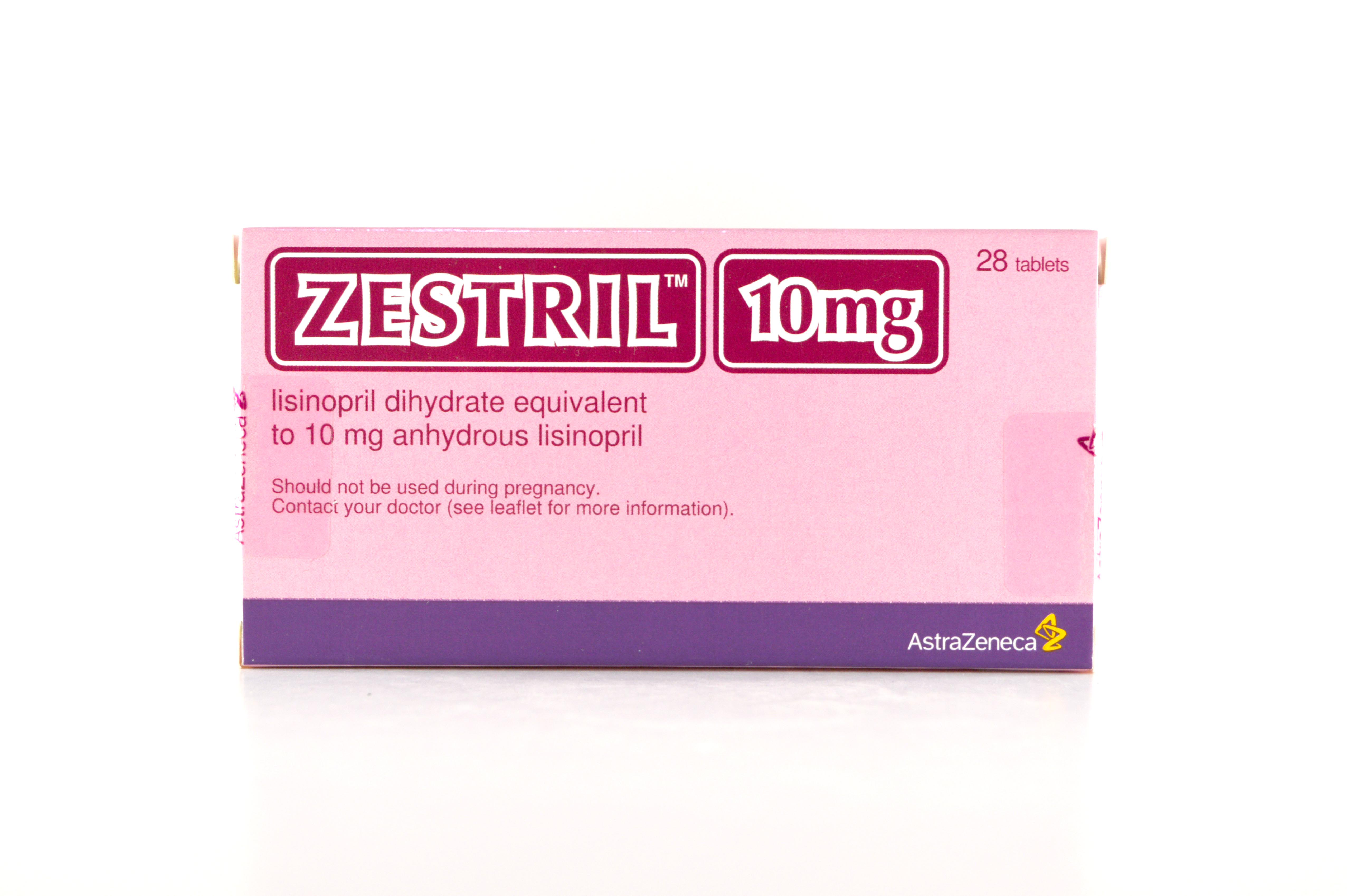 Zestril 10mg 28Tab